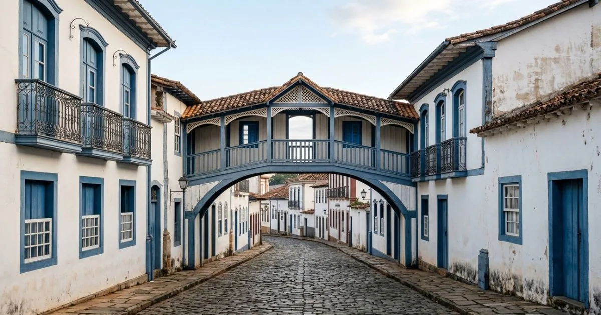 Diamantina mantém paisagem colonial adaptada às encostas da Serra do Espinhaço