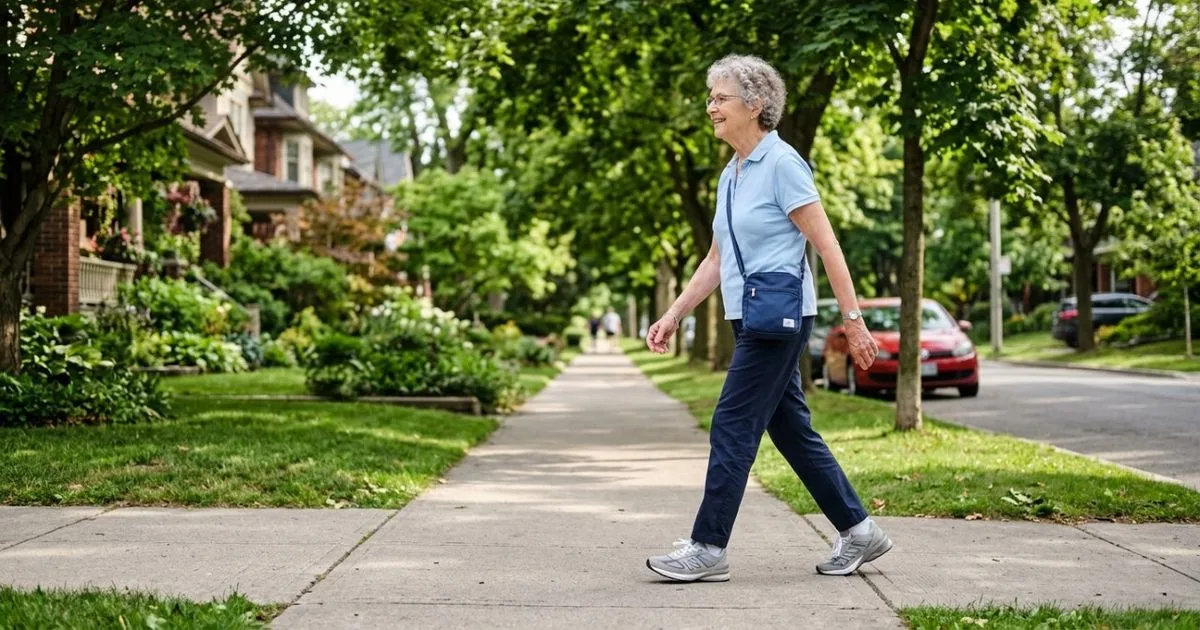 Caminhada de 20 minutos pode ajudar pessoas com mais de 70 anos
