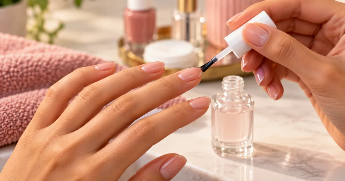 Como proteger a borda da unha sem deixar o esmalte espesso