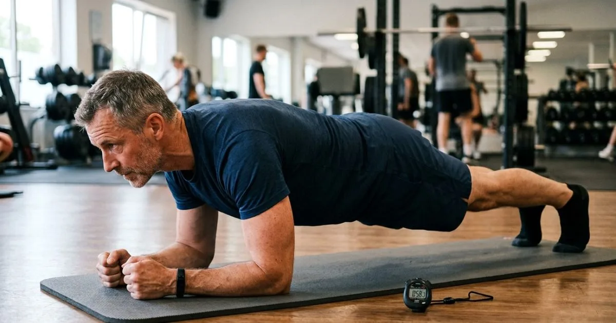Prancha abdominal: referências de tempo por idade e sinais para parar