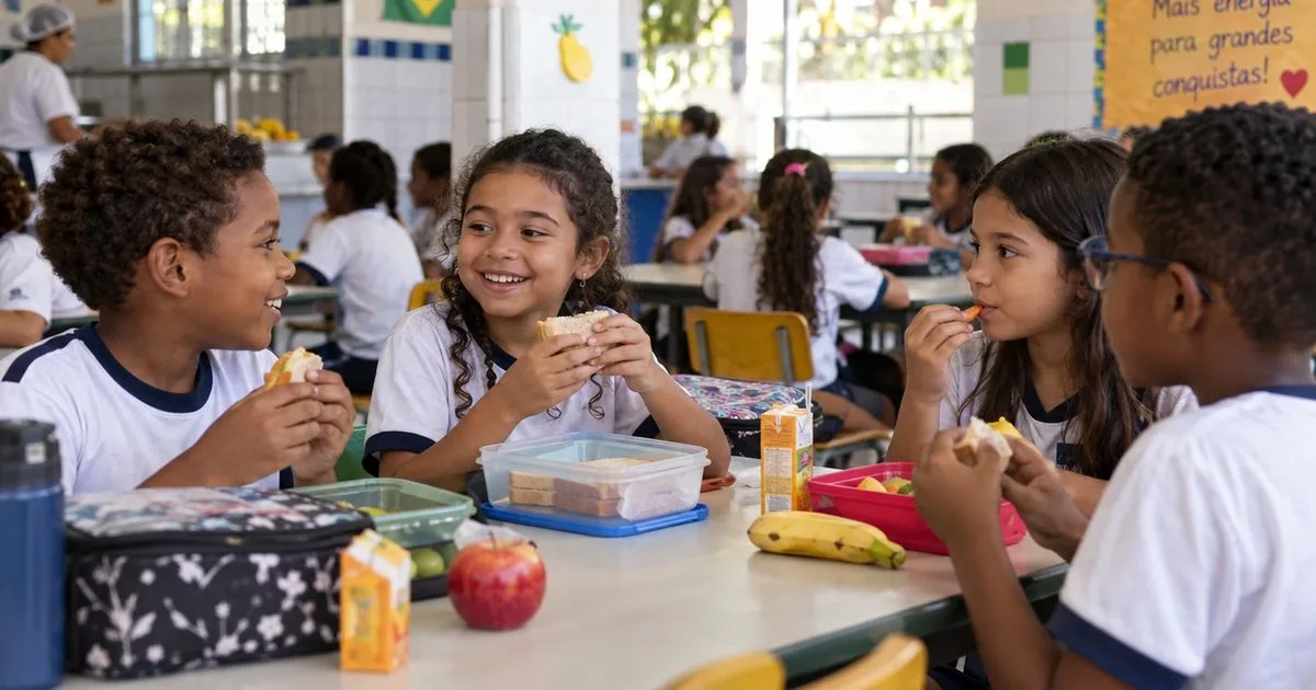 Escola muda rotina do recreio após perceber constrangimento com o lanche