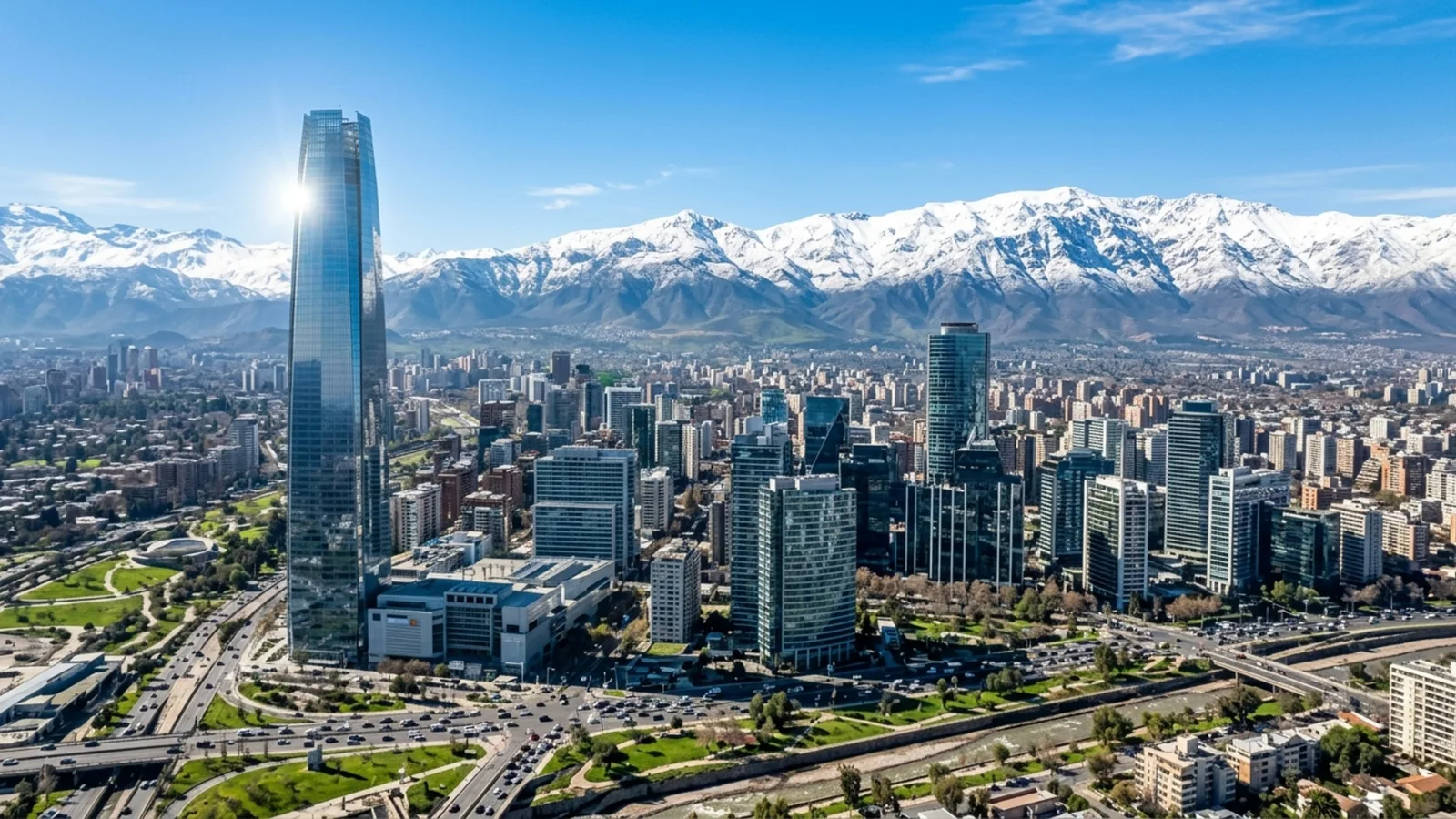 Santiago combina metrô, arranha-céus, Andes e vinícolas próximas