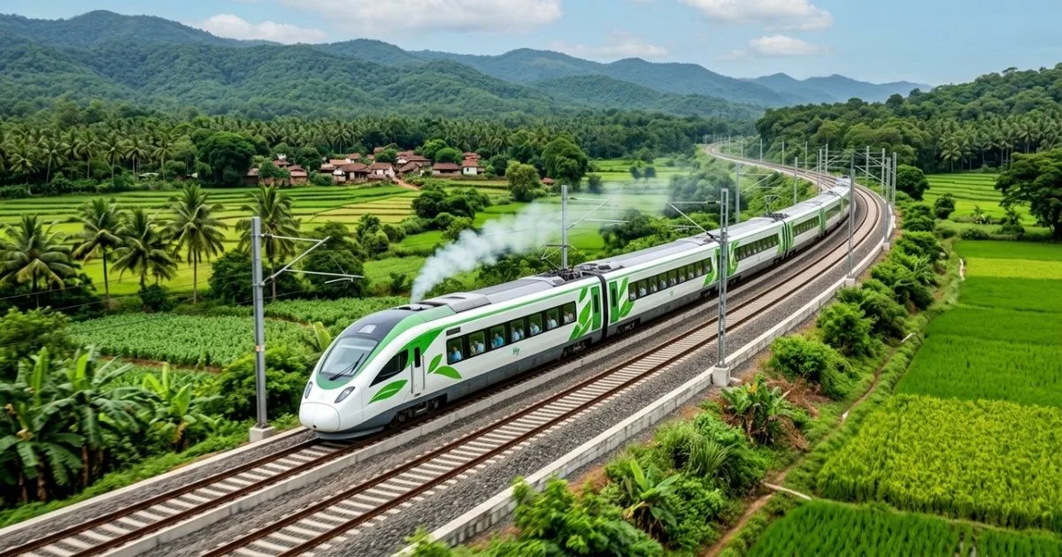 Ferrovia indiana avalia levar trem a hidrogênio até estação em Nova Délhi