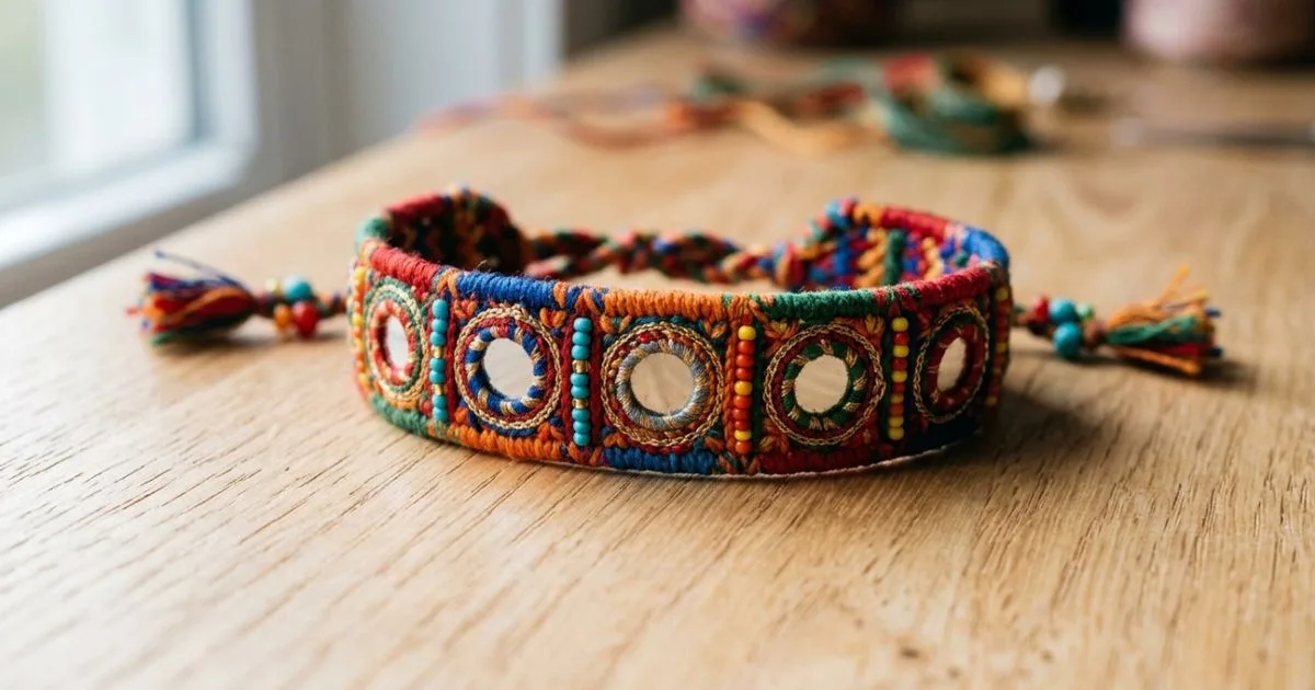 Pulseiras artesanais com fios coloridos renovam acessórios para festas e encontros