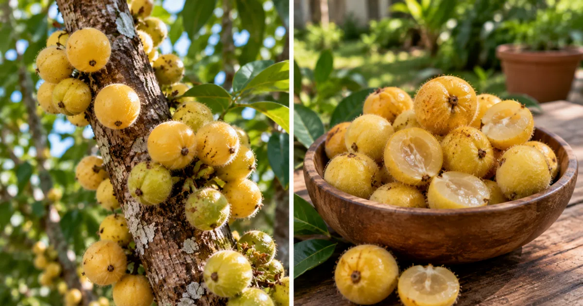 Cabeludinha: fruta amarela da Mata Atlântica pode ser cultivada em casa