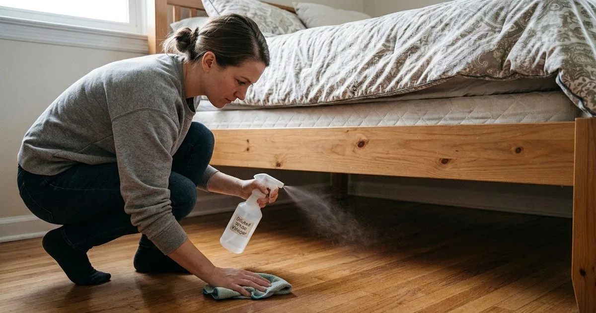 Vinagre sob a cama: quando a prática ajuda e quais riscos evitar