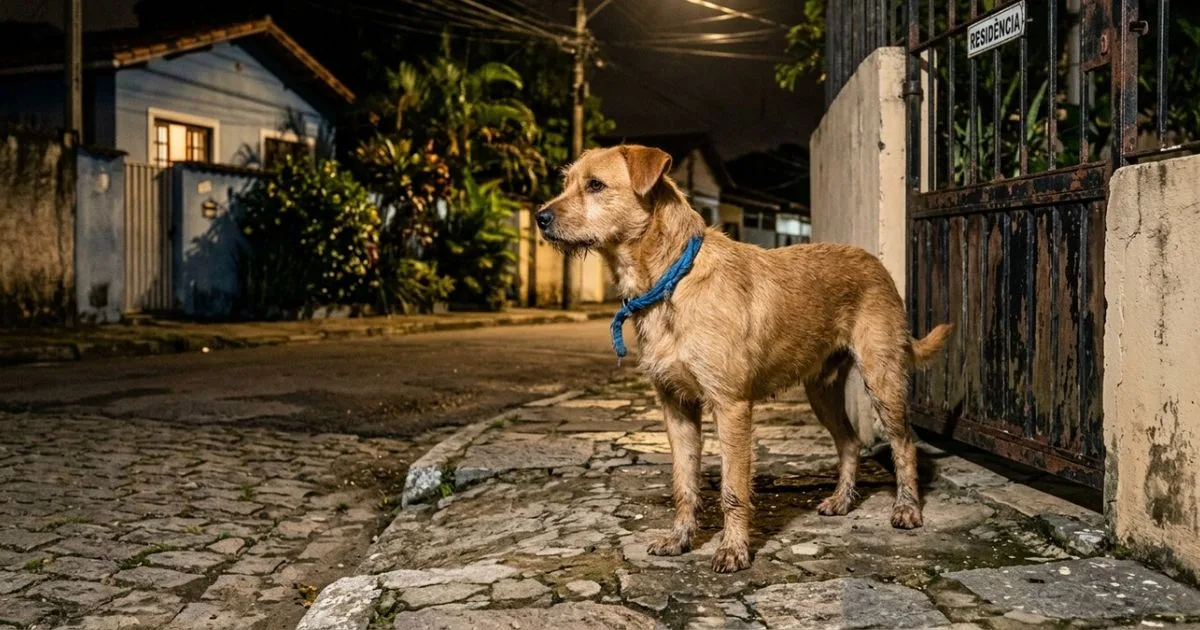Bento leva vizinha até tutor ferido dentro de casa