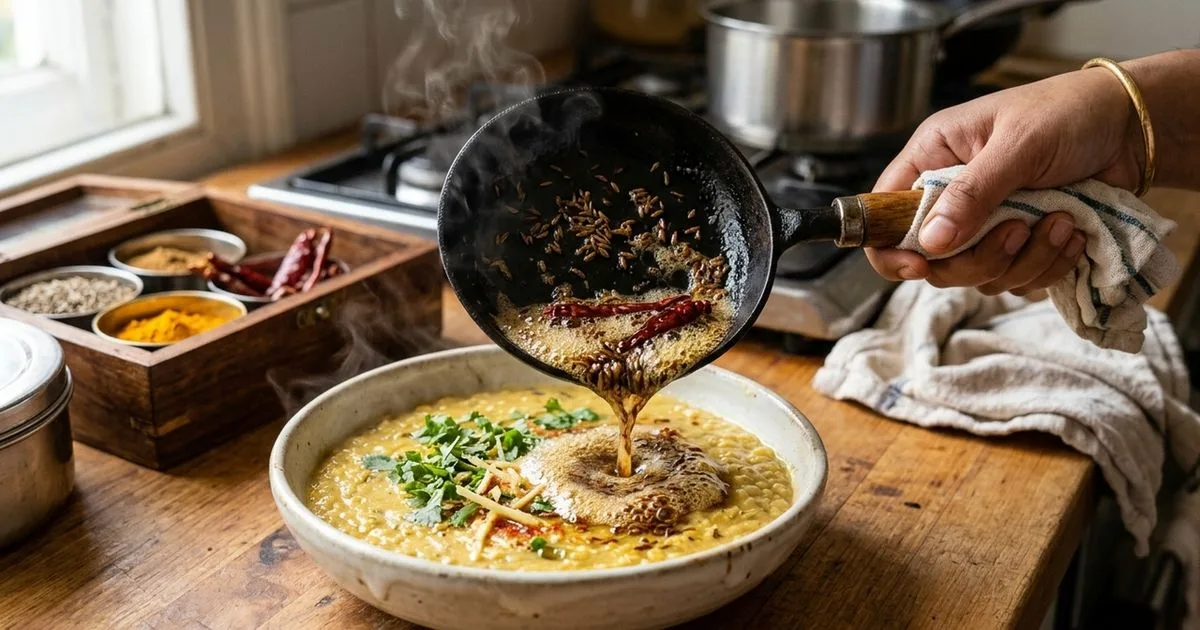 Tadka de cominho: como finalizar lentilhas com mais aroma