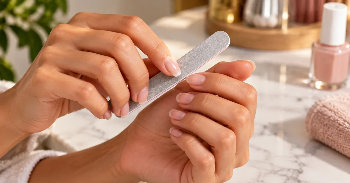 Como lixar as unhas sem aumentar o risco de lascas e quebras