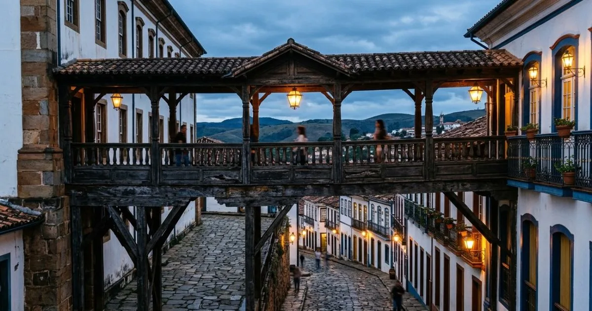Diamantina mantém arquitetura colonial adaptada às ladeiras da Serra do Espinhaço