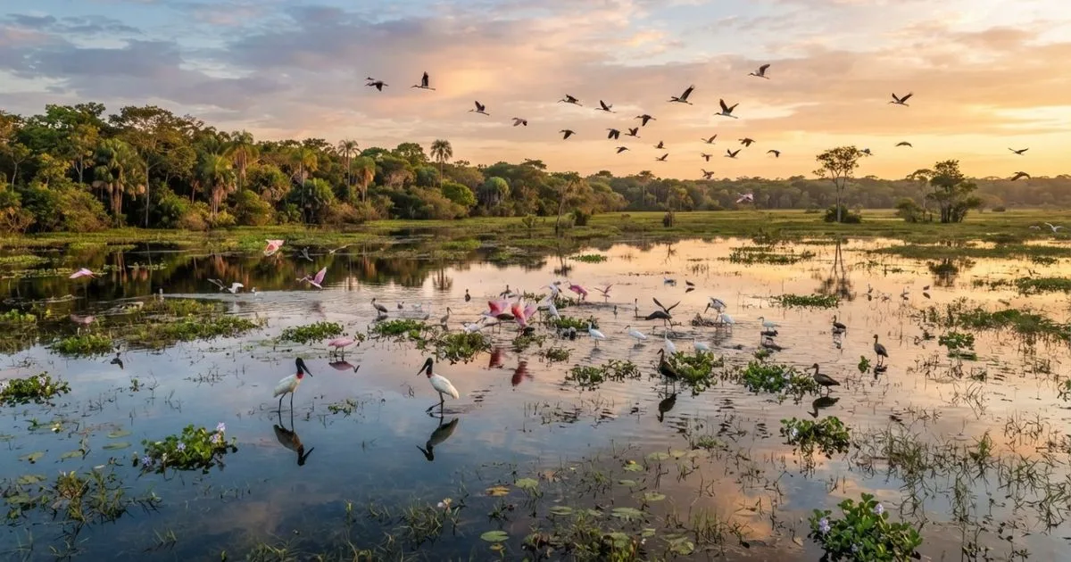 Como o ciclo das águas mantém a biodiversidade do Pantanal protegido