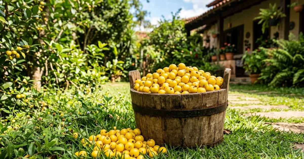 Gabiroba leva frutos amarelos e beija-flores para quintais e vasos