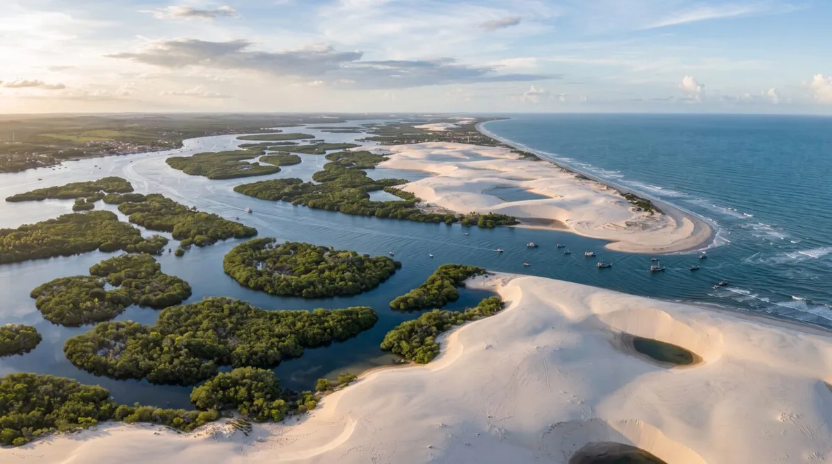Parnaíba é porta de entrada para delta em mar aberto no litoral do Piauí