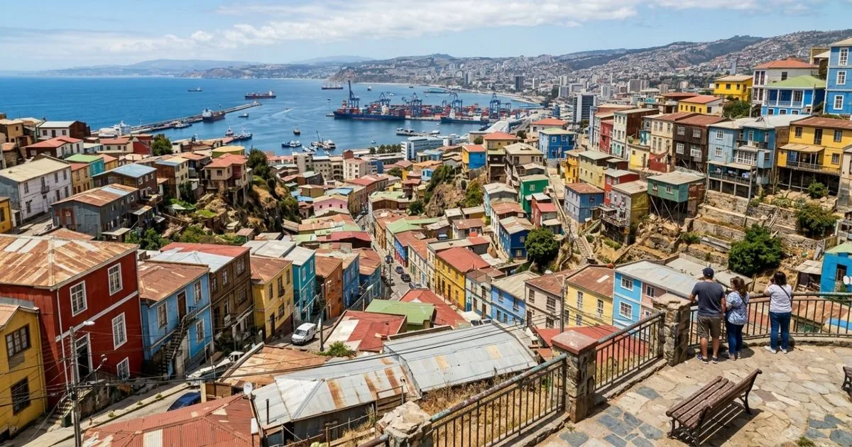 Valparaíso mantém ascensores e bairros históricos após perder espaço nas rotas marítimas