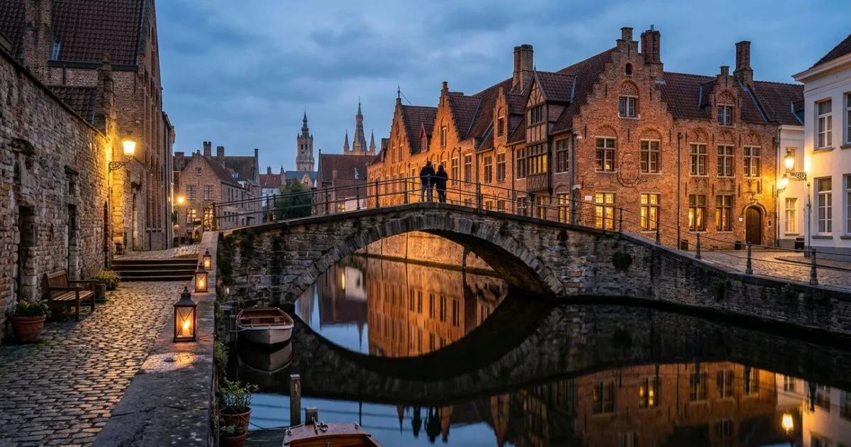 Bruges reúne canais, finanças medievais e arte dos primitivos flamengos