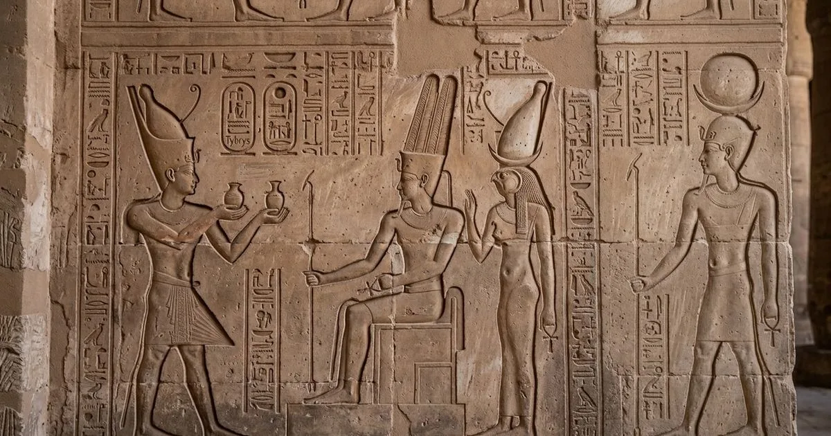 Restauração em Karnak mostra Tibério representado como faraó