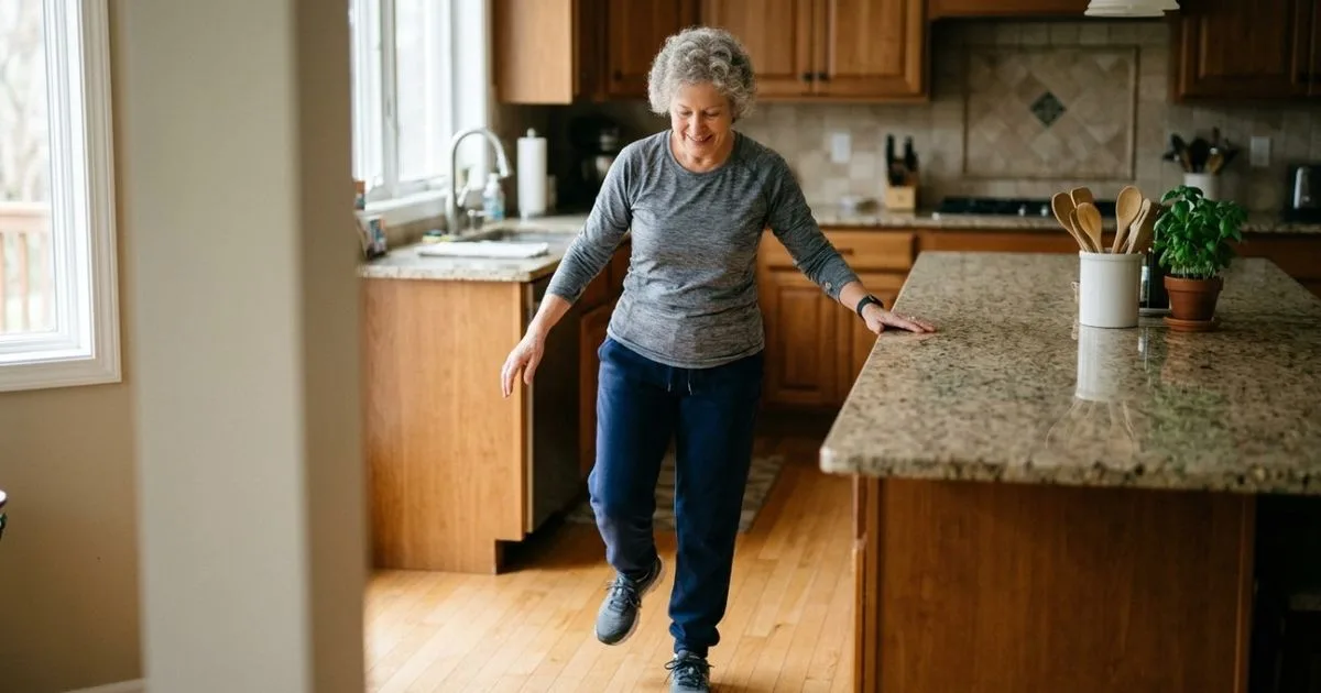 Quatro exercícios simples para treinar o equilíbrio em casa