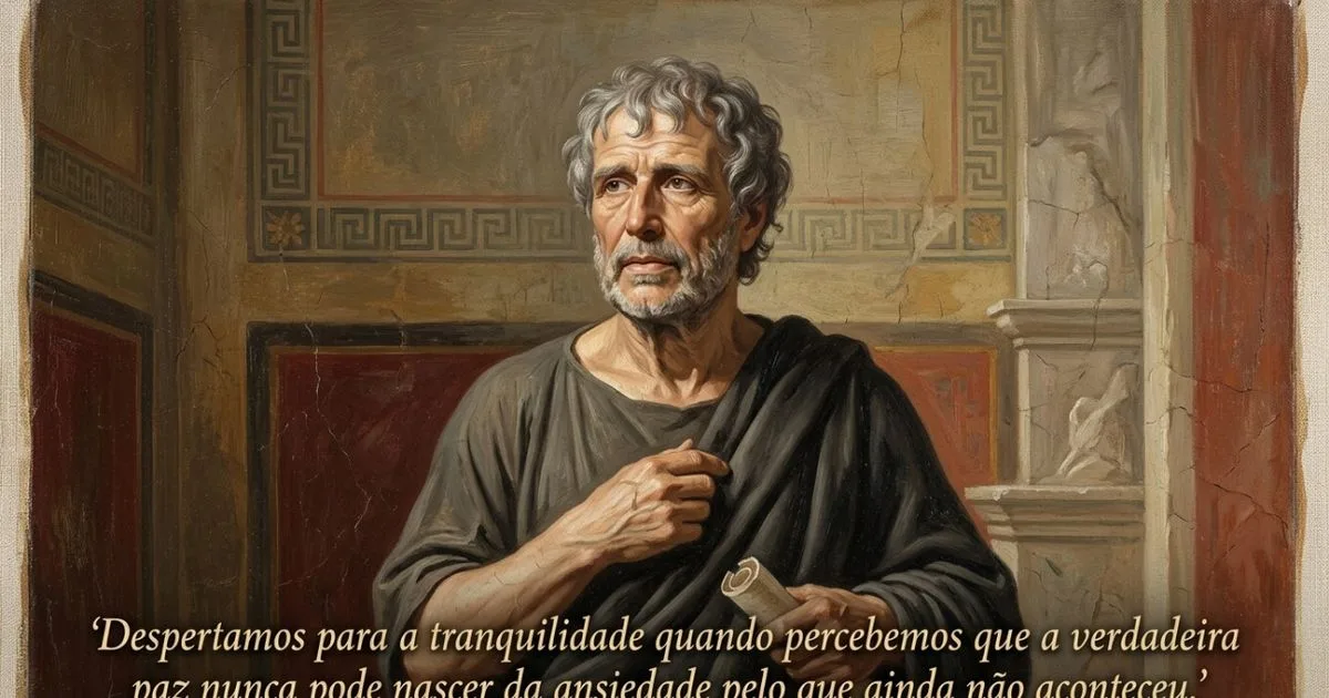 A filosofia estoica sugere como lidar com o medo do que ainda não aconteceu
