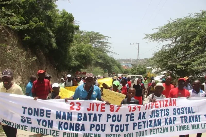 Movimento camponês haitiano completa 40 anos sob crise e mantém organização popular