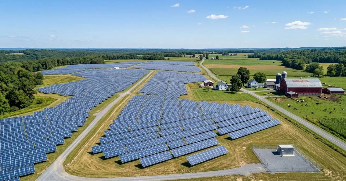 Projeto solar barrado leva agricultor de Ohio a vender terras e máquinas