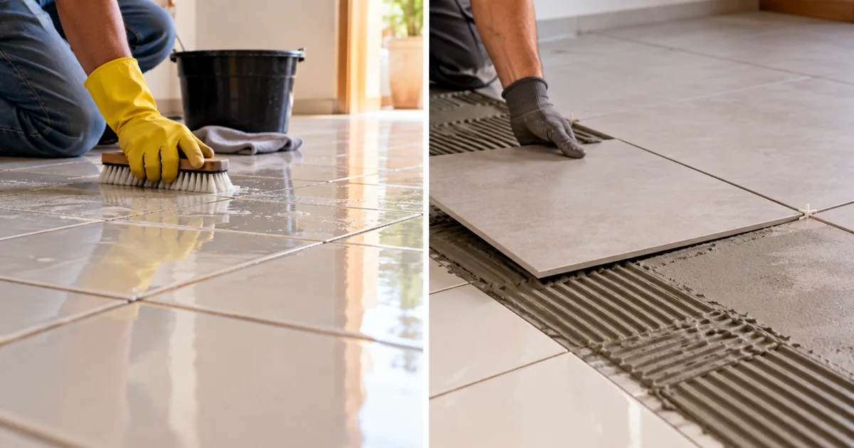 Como evitar que o piso novo descole da cerâmica antiga