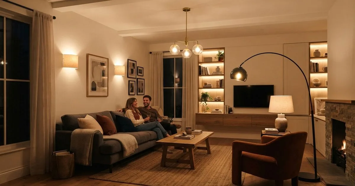 Luzes distribuídas mudam a ambientação e a rotina dentro de casa