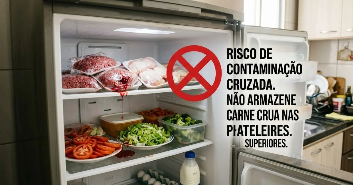 Como reduzir o risco de contaminação ao guardar carne na geladeira