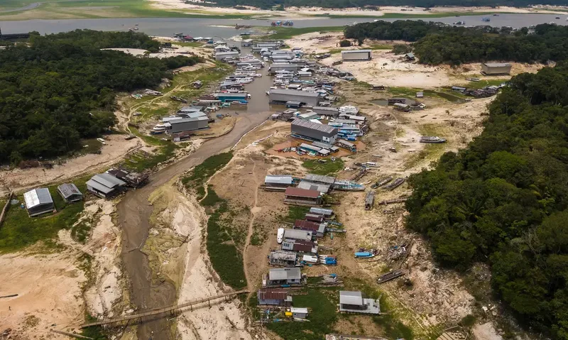 El Niño deixou 2.172 localidades da Amazônia sob seca intensa em 2024