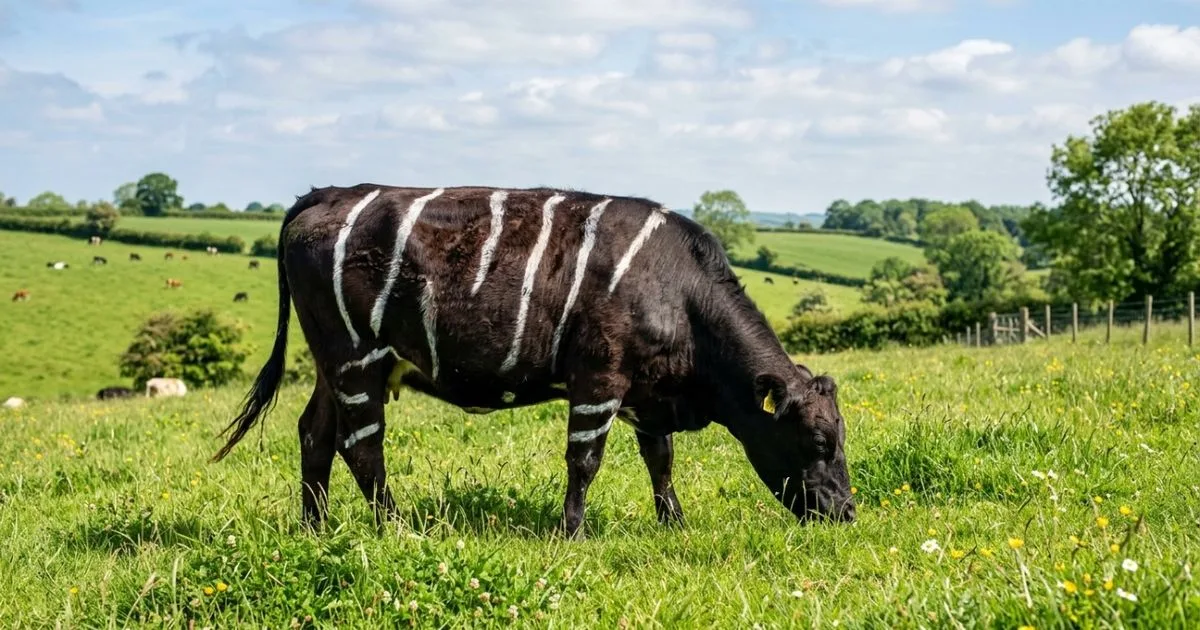 Listras brancas em vacas reduziram pousos de moscas em experimento no Japão