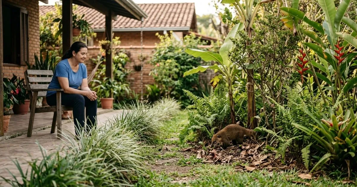 O que fazer ao encontrar animais silvestres no quintal