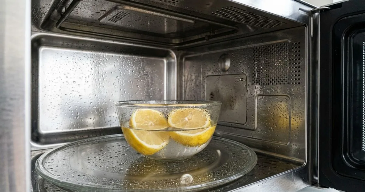 Vapor de limão ajuda a soltar sujeira do micro-ondas