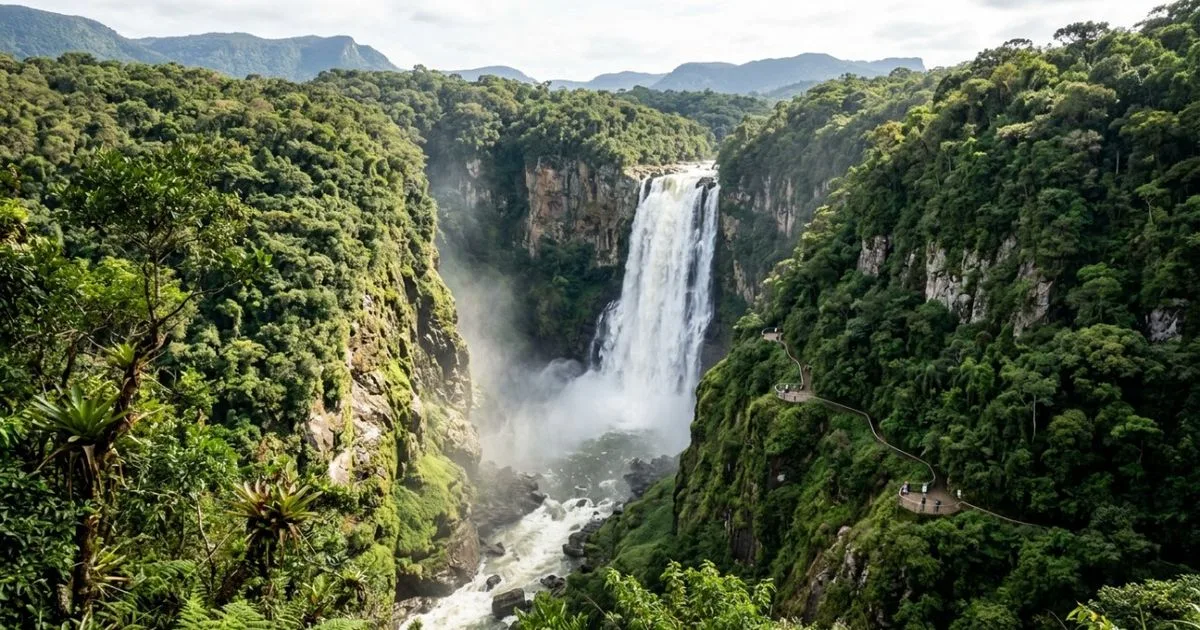 Parque Nacional do Iguaçu reúne cataratas, Mata Atlântica e biodiversidade