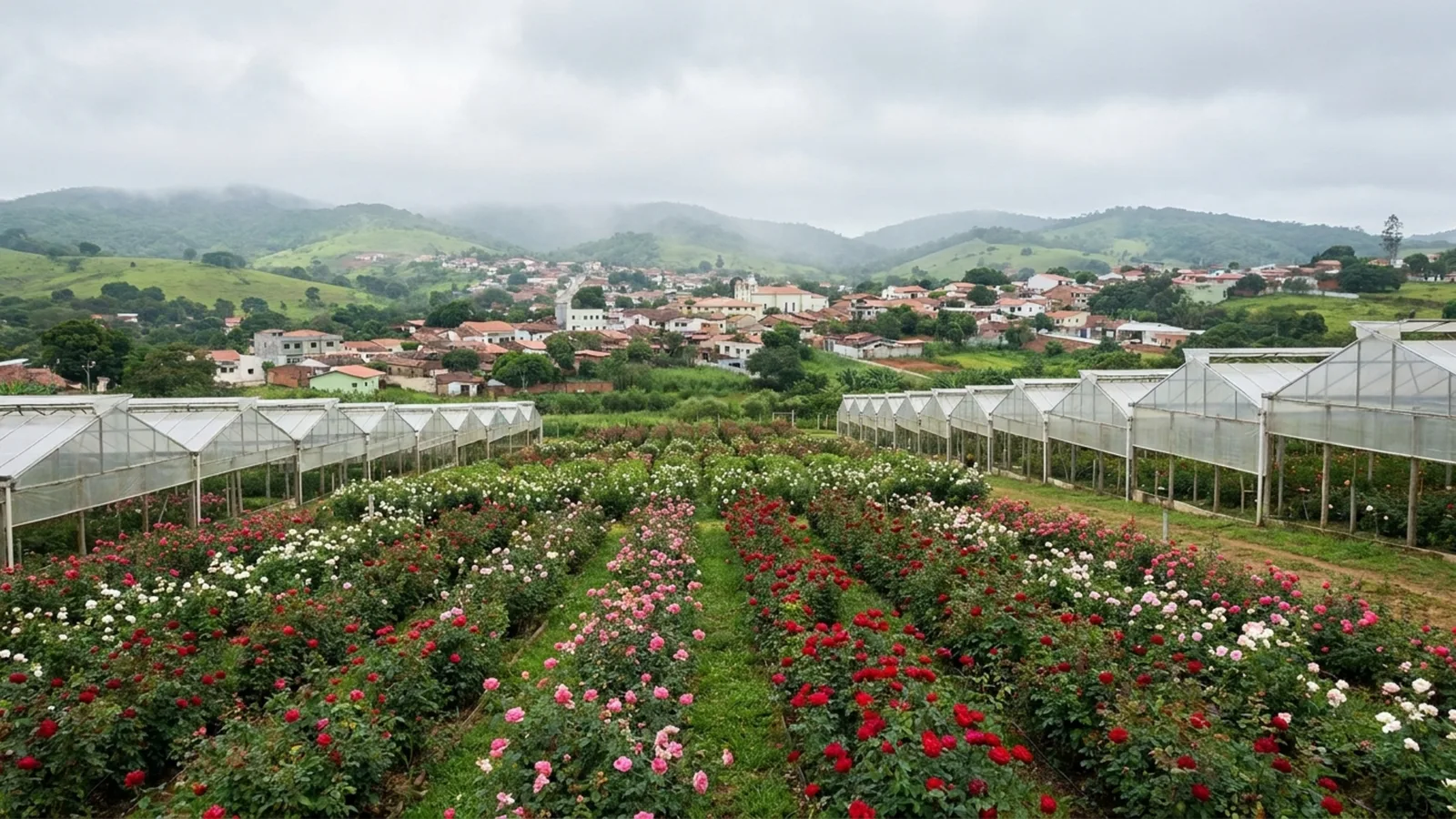 São Benedito transforma clima serrano do Ceará em polo nacional de rosas