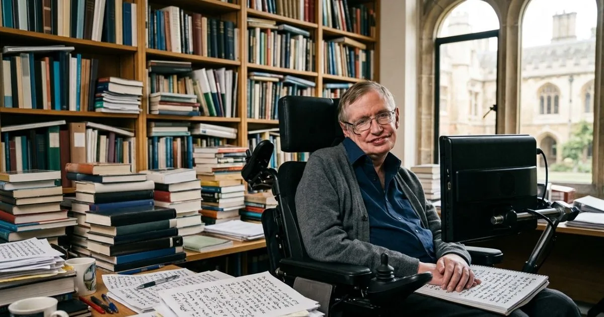 A reflexão de Stephen Hawking sobre persistência e próximos passos