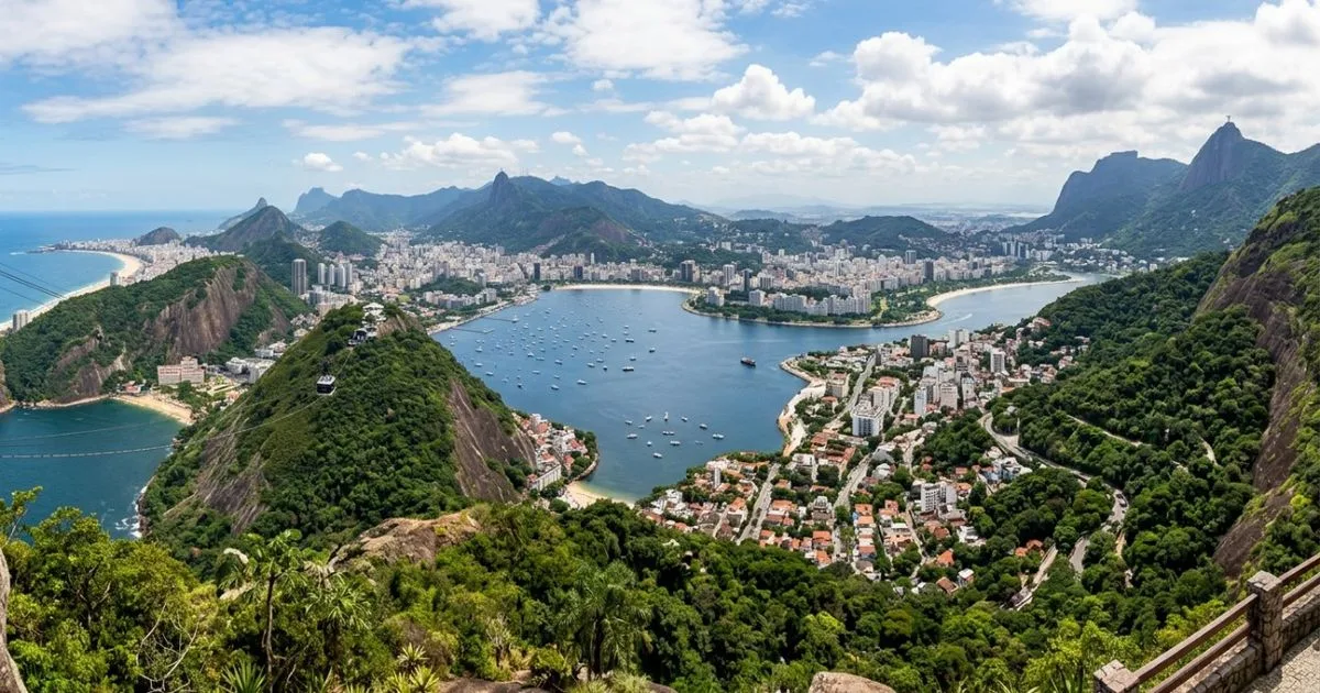 Rio de Janeiro reúne mata, montanhas e mar em paisagem reconhecida pela Unesco