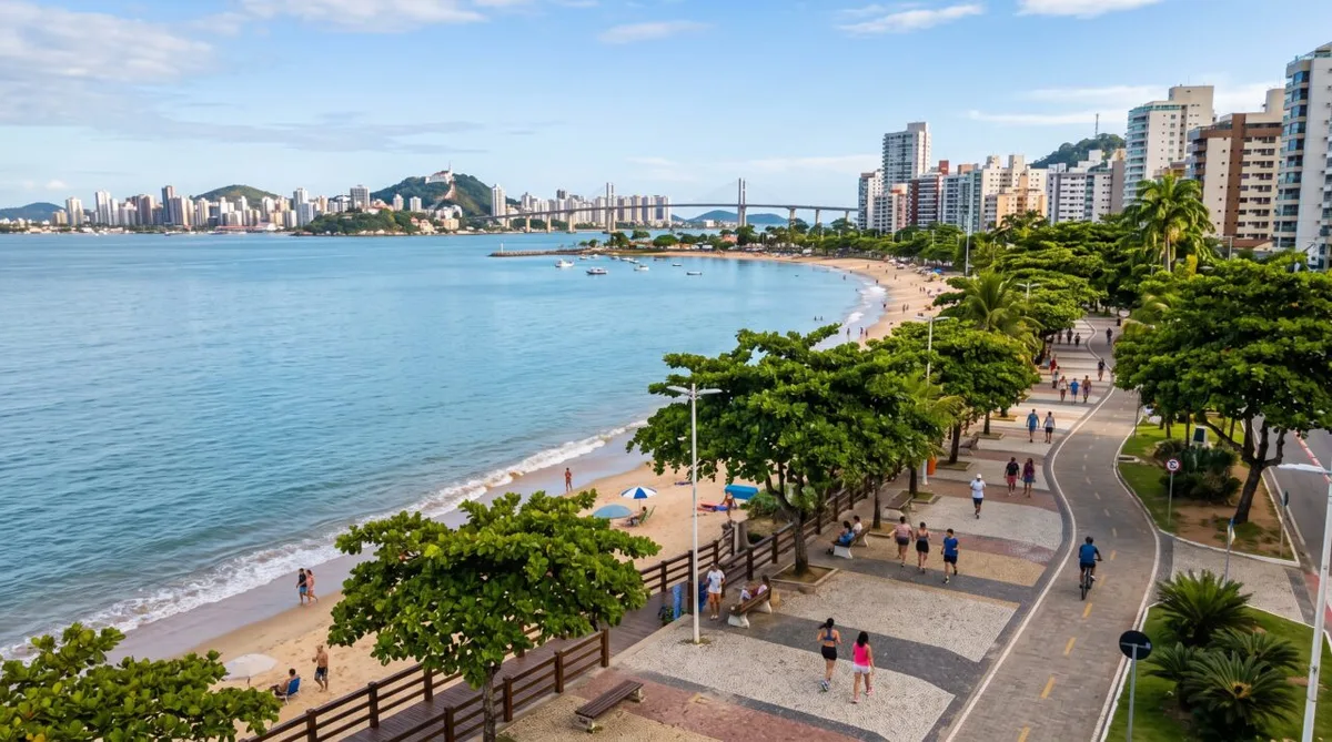 Vitória reúne praias urbanas, parques e deslocamentos entre ilhas e pontes