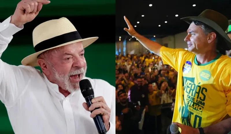 Segundo turno mostra vantagem de Flávio em três territórios e de Lula em dois