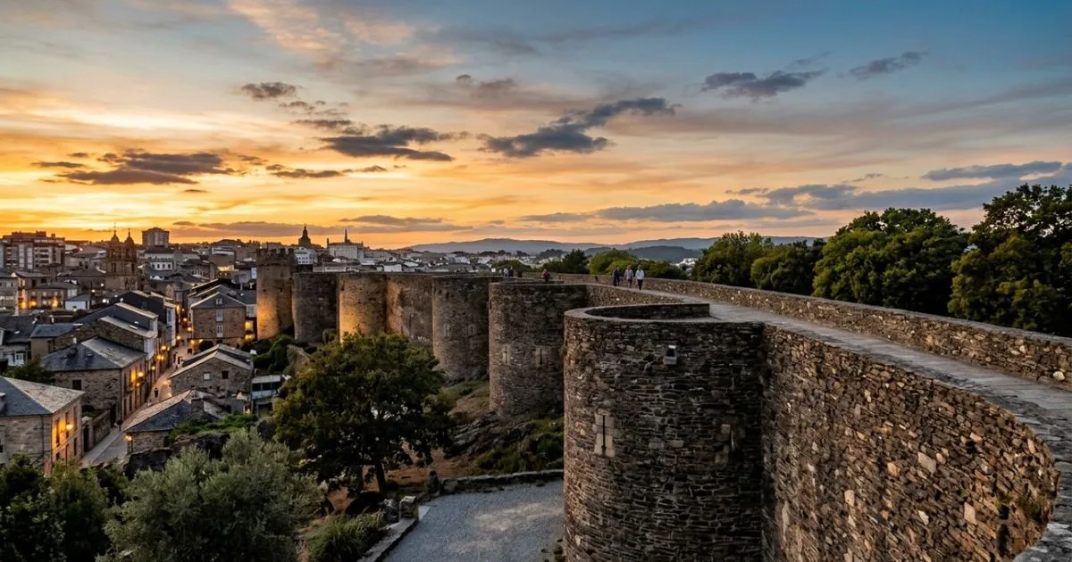 Lugo combina muralha romana, trilhas históricas e sabores da Galícia