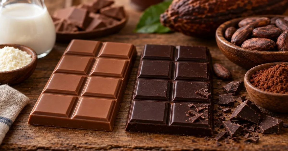 O que observar no rótulo antes de escolher uma barra de chocolate