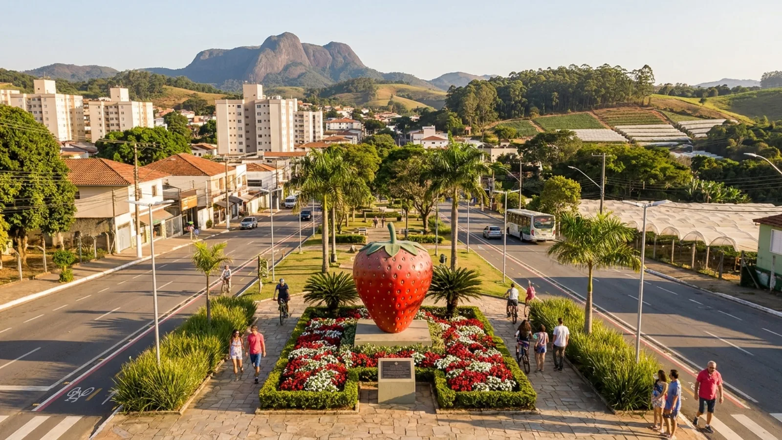 Atibaia combina áreas verdes, indústria e expansão urbana