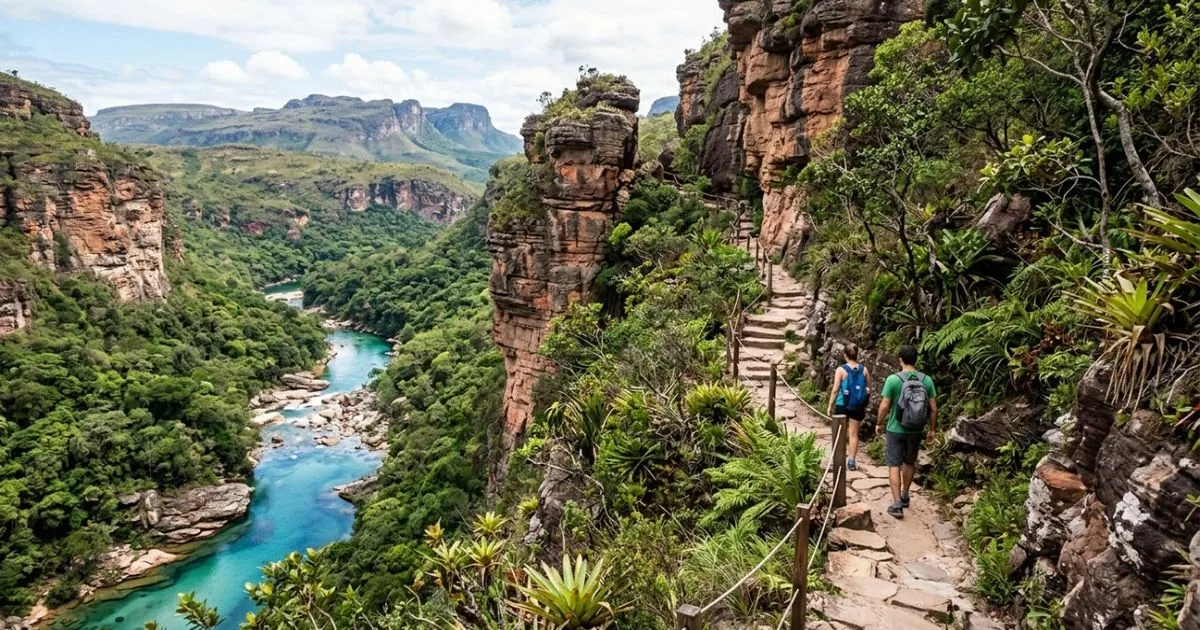 Lençóis combina patrimônio histórico e trilhas na Chapada Diamantina