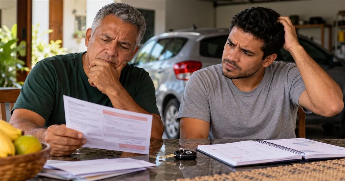 Falta de registro impede família de apontar condutor de carro multado