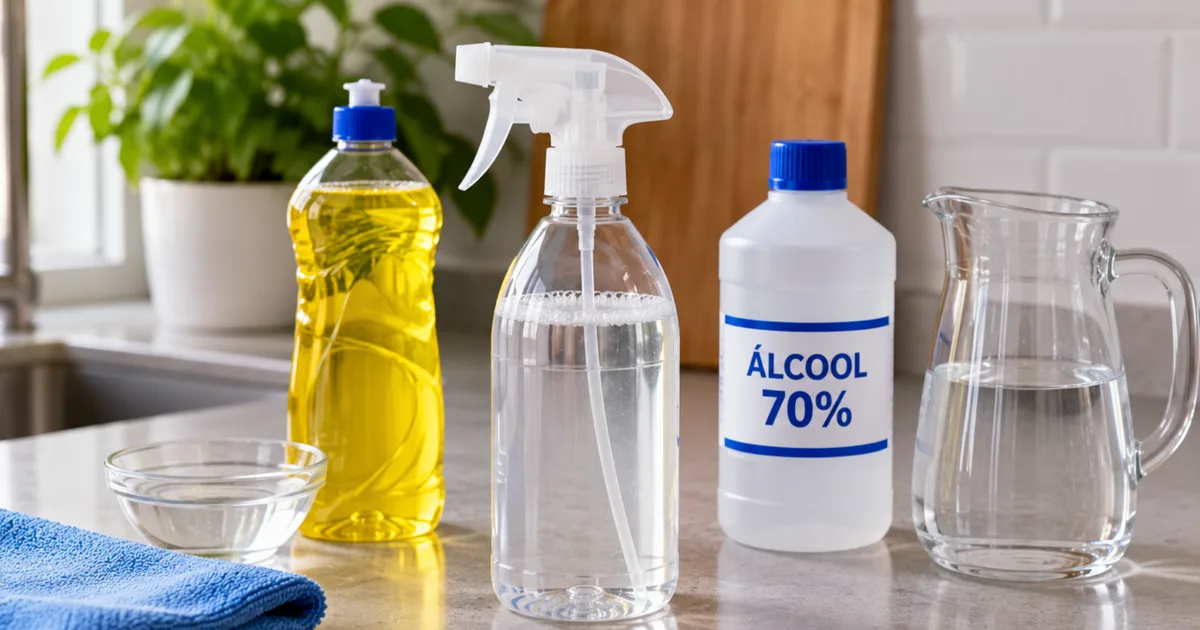 Anvisa orienta evitar misturas caseiras de produtos de limpeza