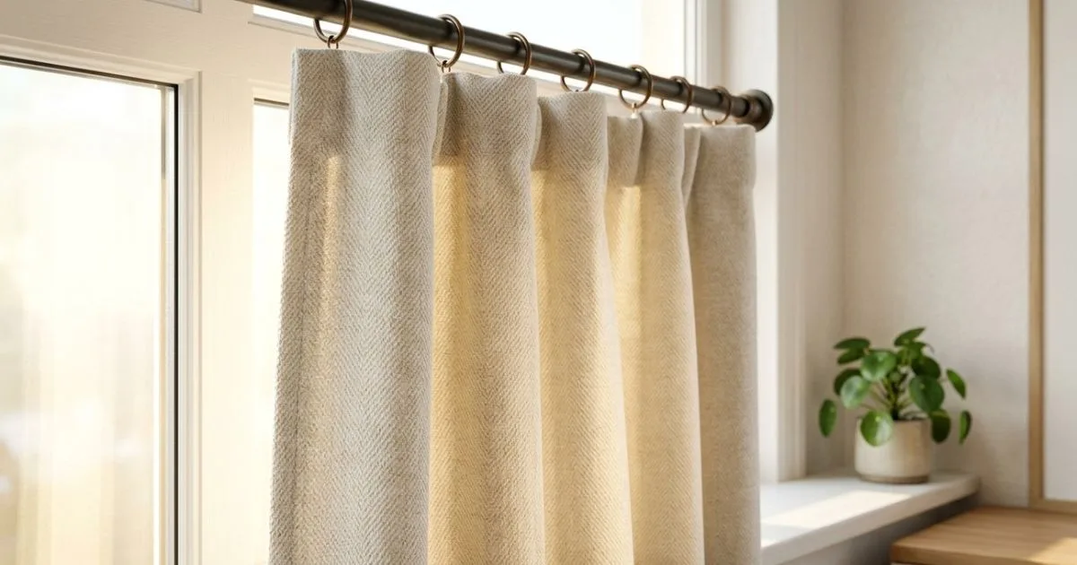 Cortinas térmicas podem reduzir o calor acumulado dentro de casa