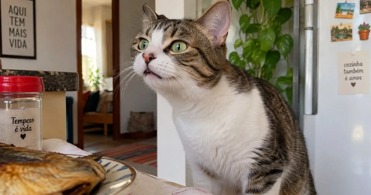 A boca aberta do gato pode revelar como ele lê o ambiente
