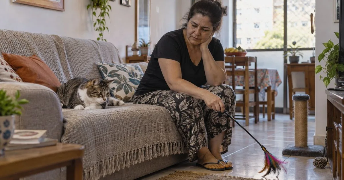 Mudança no jeito de brincar pode revelar desconforto em gatos