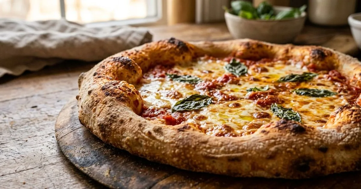 O descanso na geladeira que ajuda a abrir a massa de pizza sem perder leveza