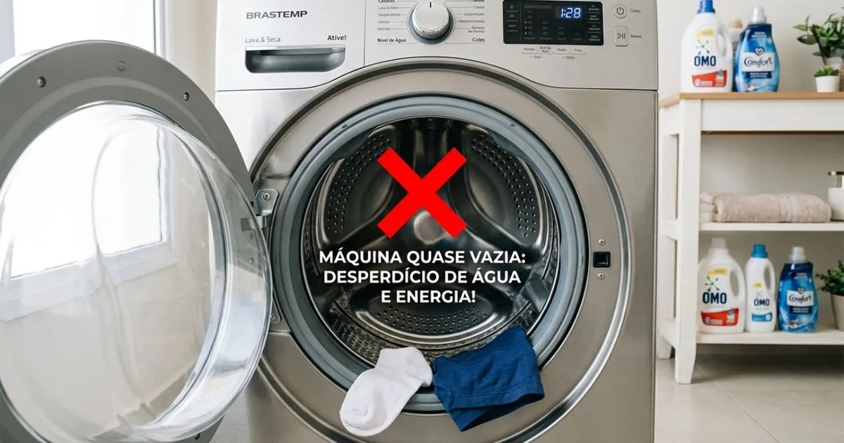 Máquina de lavar: sensores, etiquetas e manutenção ajudam a evitar desperdícios