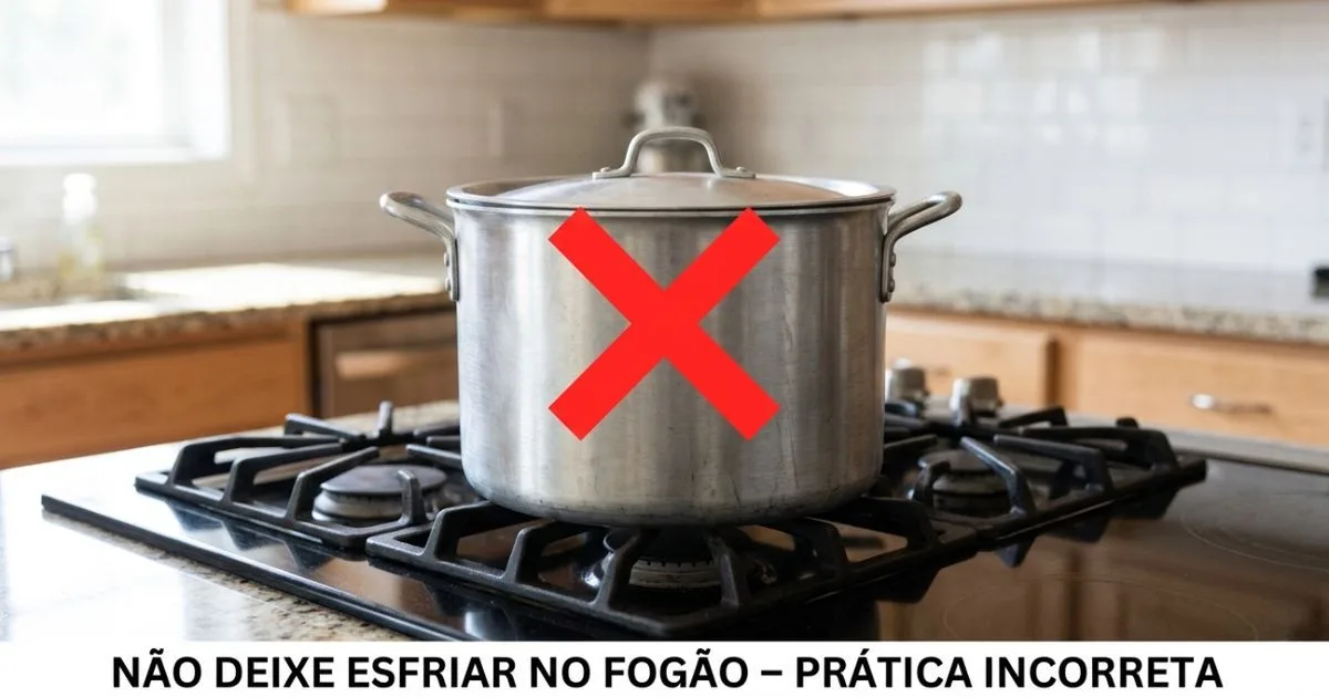 Comida quente deve ir para recipientes rasos antes de ser refrigerada