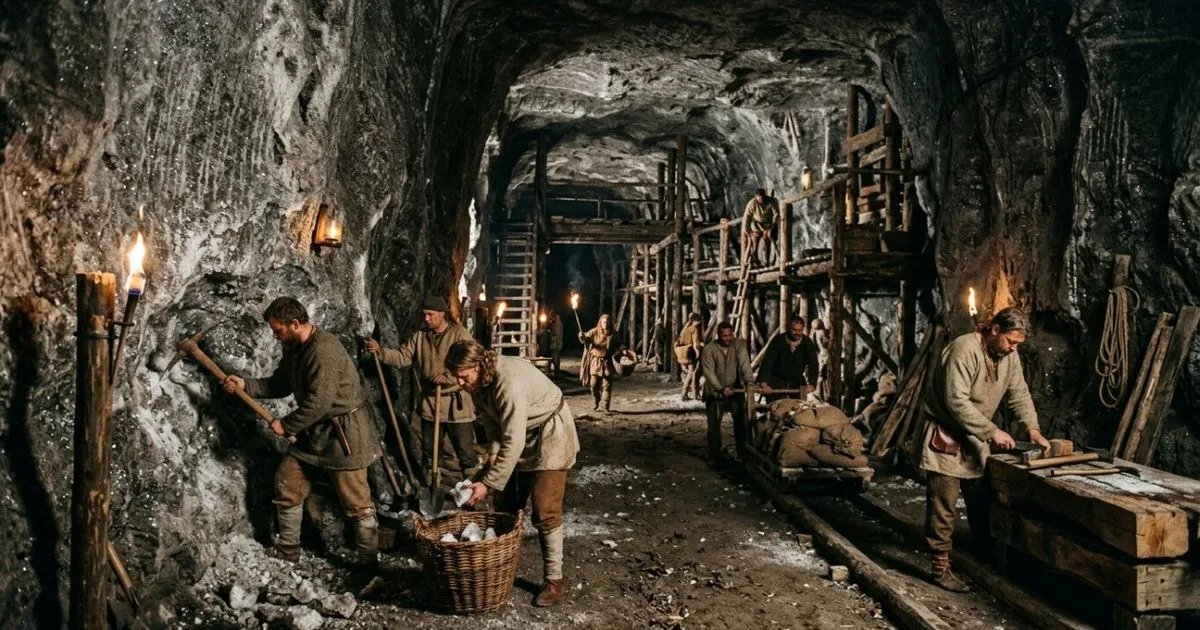 Sal, comércio e engenharia: o que os túneis de Hallstatt revelam